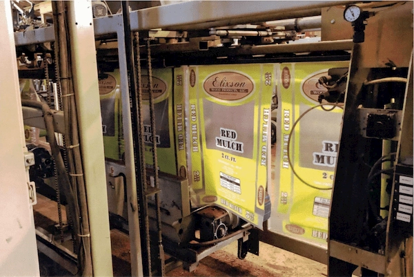 Elixson mulch bagging